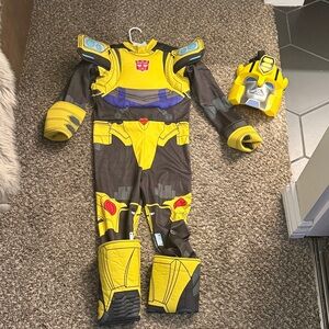 Kids Transformer Bumble Bee costume with Mask